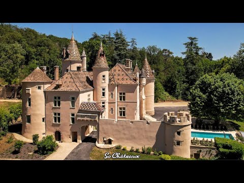 Tour of Chateau de Burnand - after Restoration - with its Owner.