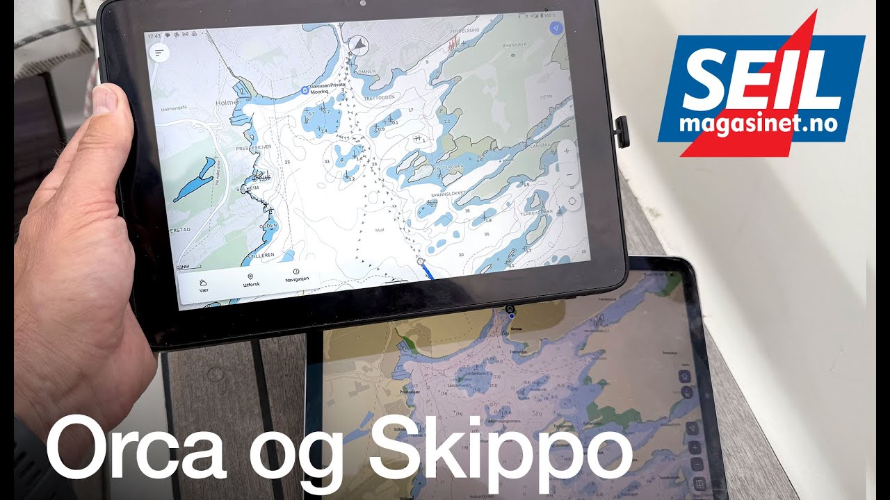 Testing navigation apps. Orca and Skippo