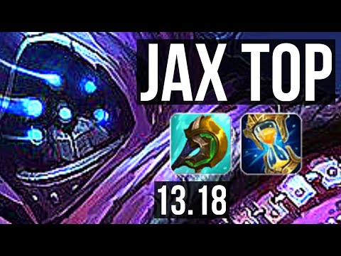 JAX vs SINGED (TOP) | 2/1/10, 1.7M mastery, 300+ games | KR Master | 13.18