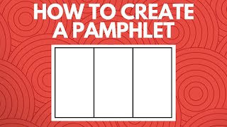 How to Make a Pamphlet on Google Docs