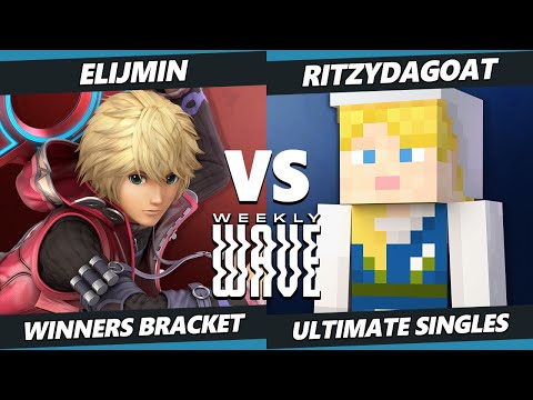 Weekly Wave 21 - elijmin (Shulk) Vs. RitzyDaGoat (Steve) SSBU Ultimate Tournament