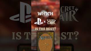 Which PlayStation x Secret Lair is the best? #mtg #tradingcardgame #playstation