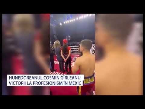 Hunedoreanul Cosmin Gârleanu - Victorii în boxul profesionist - Stiri Antena Vest -