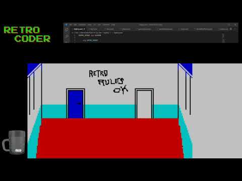 Part 2 -ZX Spectrum Game Development Mikie Clone -Collision Detection/Prevention - Z80asm Dev