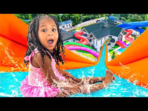 We Built a WATERPARK In Our House