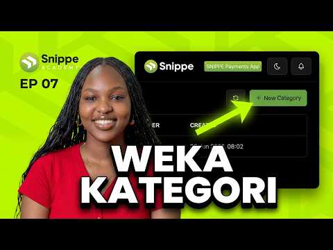 Jinsi ya Kuweka Product Categories kwenye Snippe