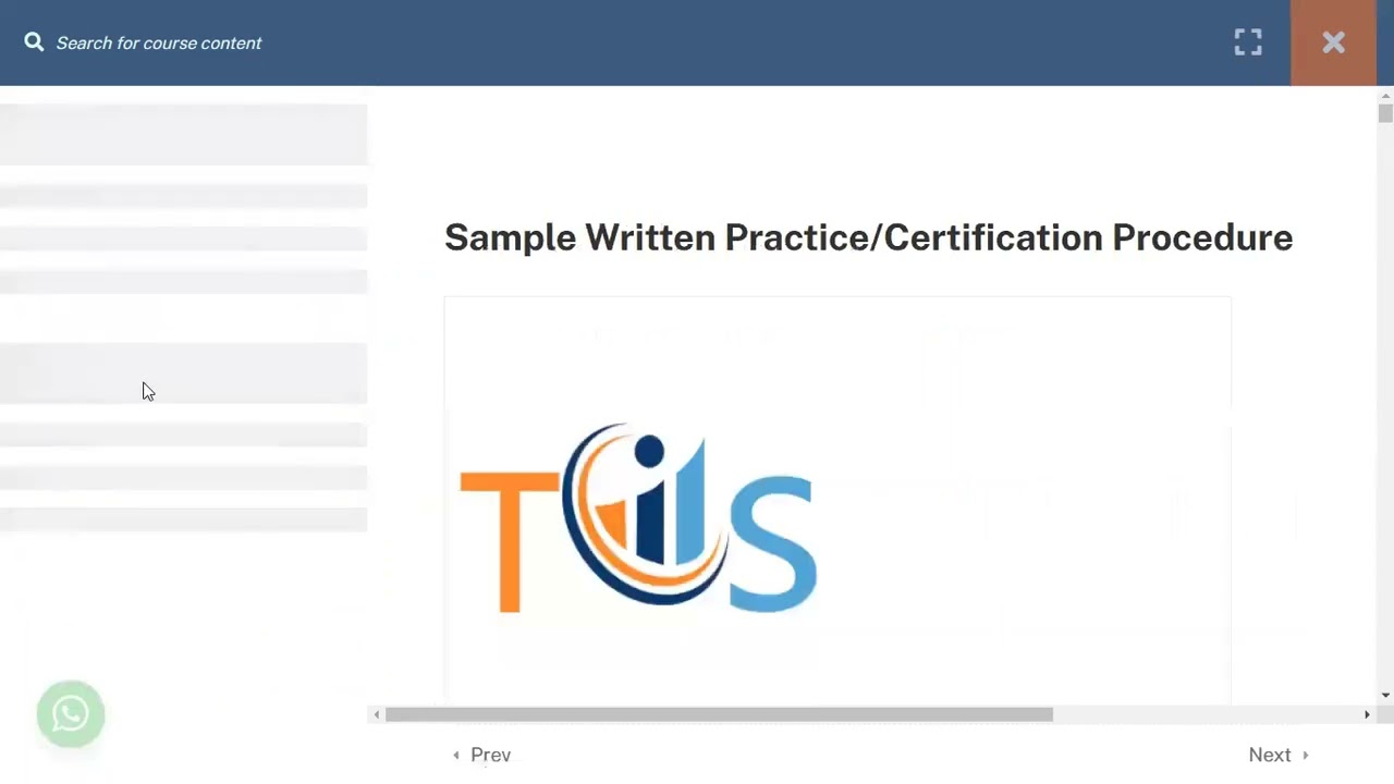 ASNT VT Level I&II Course Introduction