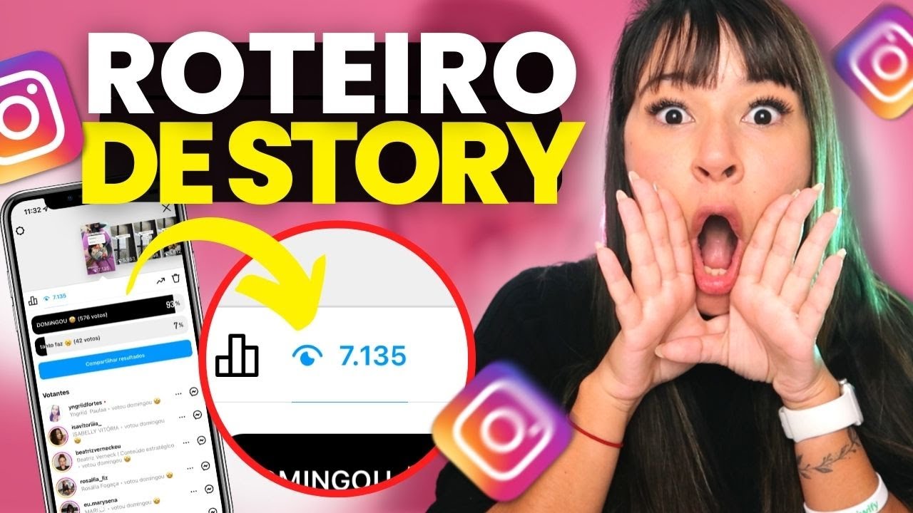 🗓ROTEIRO PARA 1 DIA DE STORY ESTRATÉGICO no INSTAGRAM | Aprenda a AUMENTAR AS VISUALIZAÇÕES ASSIM