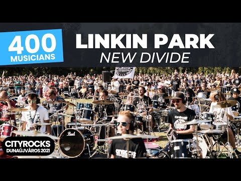 New Divide (LINKIN PARK) 400 musicians + 8 taiko drummers (The biggest rock band in Central Europe)
