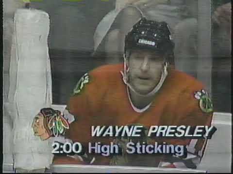 Blackhawks vs Penguins - 12-06-88