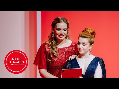 NEUE STIMMEN 2023 – Masterclass: Hedvig Haugerud and Luiza Willert sing “Che soave zeffiretto”