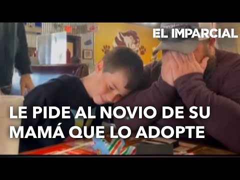 Pareja adopta niño y al llegar a casa él comio