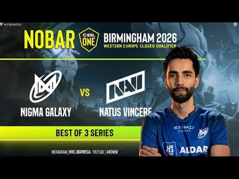 NIGMA vs NAVI – SumaiL POV 👀 | ESL One WEU CQ 2026 (LIVE)