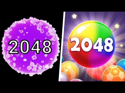 Satisfying Mobile Games: 2048 Marmalade, Number Block Puzzles - Number Game Max Level Gameplay
