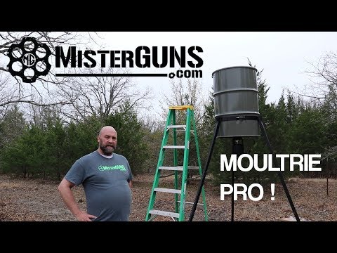 Moultrie Deer Feeder - Review and 30 and 55 Gallon Assembly and Setup