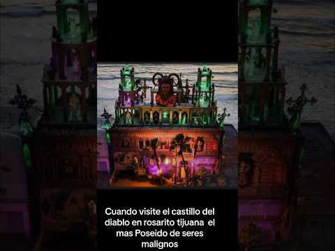 El famoso castillo del diablo en rosarito
