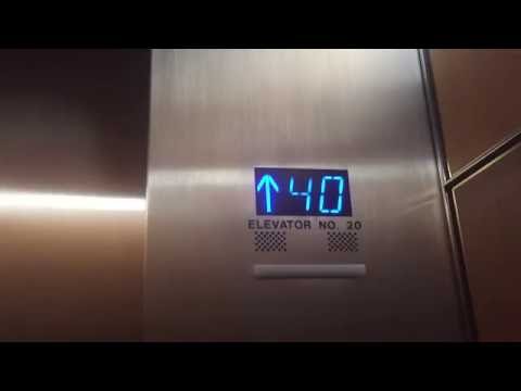 Westinghouse/OTIS Traction High-Rise Elevators @ Citigroup Center, Los Angeles, CA