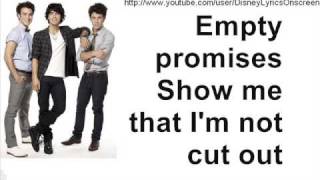 Jonas Brothers - Time Is On Our Side (Lyrics On Screen)