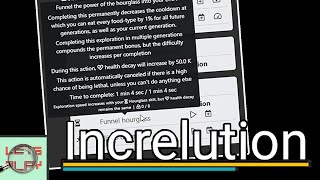 The Hourglass Skill doesn't do anything... (for now?) - Increlution