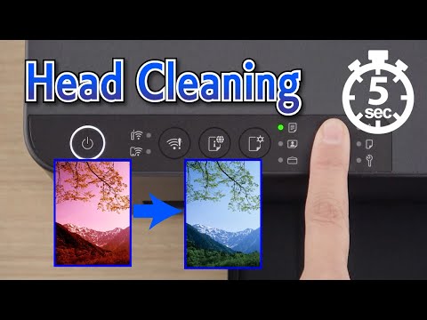 How to Remove Incorrect Color Or Missing Lines - Head cleaning