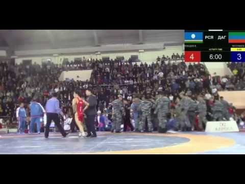 ЧЕМПИОНАТ РОССИИ ПО ВОЛЬНОЙ БОРЬБЕ 2016 ДРАКА!!!!!!