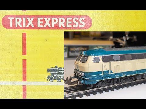 Trix Express - Beige BR218 fitted with a second motor and LEDs - another mistake... unbelievable!