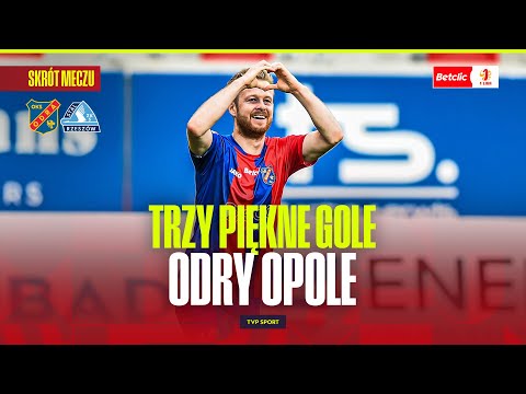 SKRÓT: ODRA OPOLE - STAL RZESZÓW. PIĘKNE GOLE I PIERWSZA WYGRANA NA NOWYM STADIONIE! BETCLIC 1 LIGA
