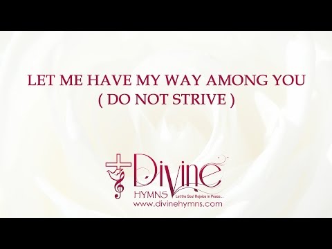 Thumbnail for Do Not Strive video