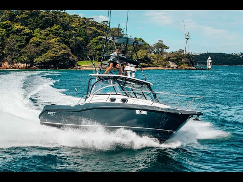 Boston Whaler 305 Conquest refit | carbon-fibre tower