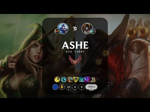 Ashe ADC vs Jhin - EUW Grandmaster Patch 13.15