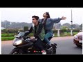 Cute Couple Bike Ride Shoot Video With BF GF