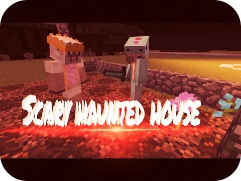 Exploring Haunted House in Minecraft