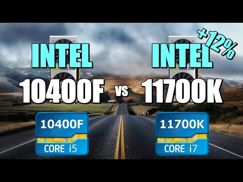 10400F vs 11700K - 2060S 💥 CSGO 💥 Fortnite 💥 PUBG 💥 GTAV 💥 Overwatch.