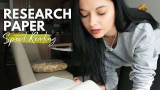 How To Read A Paper Quickly & Effectively | Research Reading Technique