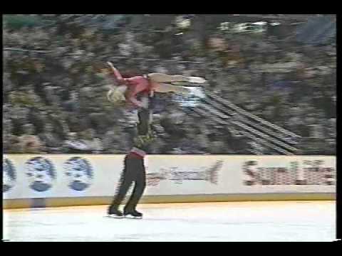 Review of the Pairs' Event - 1995 Skate Canada International