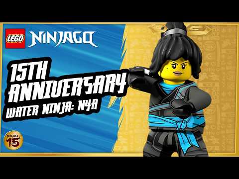 NYA: Legacy of the Water Ninja! 🥷💦💙| Best Moments | 15th Anniversary Special 🎉 | LEGO Ninjago