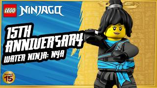 LEGO — NYA: Legacy of the Water Ninja! 🥷💧💙| Best Moments | 15th Anniversary Special 🎉 | LEGO Ninjago | LEGO