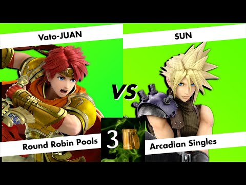 Junkyard 3 The CenCal Arcadian - Round Robin Pools - Vato-JUAN (Roy) vs SUN (Cloud)