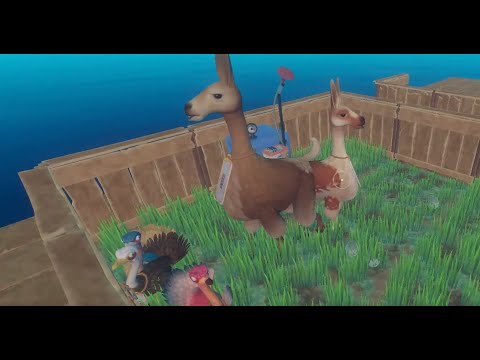 Rare animals in raft (and 1 secret)