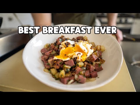Homemade Corned Beef Hash (Breakfast Skillet Style)