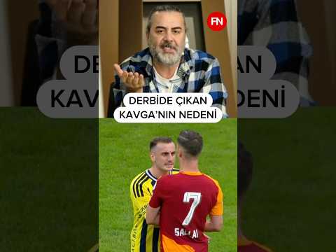 Galatasaray Fenerbahçe derbisinde kavga çıktı #keremaktürkoğlu #abdülkerimbardakçı #osimhen