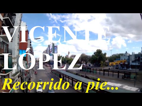 VICENTE LÓPEZ BUENOS AIRES ARGENTINA RECORRIDO A PIE WALKING TOUR
