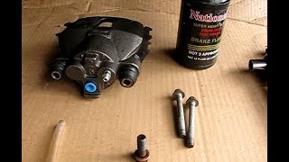 How to replace rear calipers on a Ford F150, F250 or Expedition '97-'03