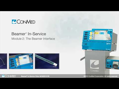 ConMed Beamer CE200 Endoscopic Electrosurgical Unit Interface Guide
