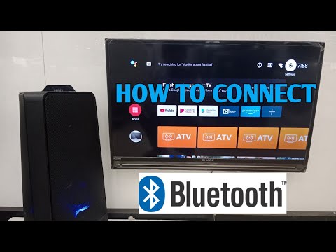 HOW TO CONNECT BLUETOOTH SPEAKER TO ANDROID TV