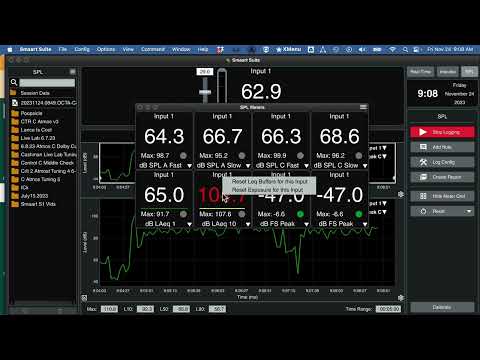 Smaart v9 - SPL 3 - Leq