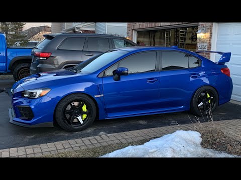 2020 Wrx Sti Tein Lowering Spring Install