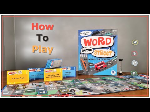 How To Play Word On The Street