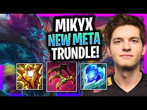 MIKYX CRAZY NEW META TRUNDLE SUPPORT! | FNC Mikyx Plays Trundle Support vs Leona!  Season 2025