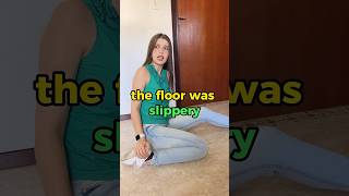 Be careful with the floor 🤔 #english #englishtips #learnenglish #englishteacher